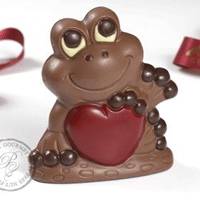 Vegan Kosher Valentine Frog by Premium Chocolatiers Vegan Kosher Valentine Frog by Premium Chocolatiers