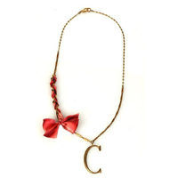 Personalized Plaza Initial Necklace by Lulu Frost