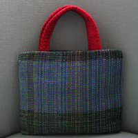 Wool + Cotton Bag by Carol Kohn