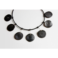 Orbit Porcelain Necklace by Klara Borbas