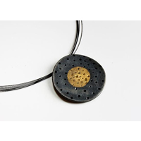 NP9 Porcelain Pendant by Klara Borbas