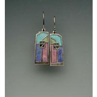 Window earrings No. 206 by Carly Wright
