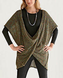 Click for details on this Amy Brill Twist Front Knit Sweater Knit Sweater by Amy Brill