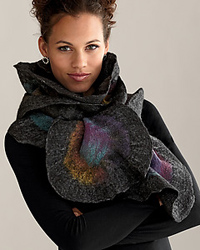 Click for details on this Jen Giles Wool Scarf Wool Scarf by Jen Giles