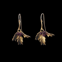 Holly Earrings by Michael Michaud