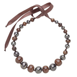 African Sunset Necklace African Sunset Necklace by Jacaranda Workshop