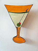 See larger view of this handmade ceramic wall vase by Diana Crain Handmade ceramic wall vase by Diana Crain