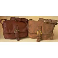 Mens Leather Satchel by Dan Grossman