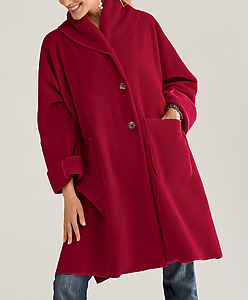 Lynn Mozano Fleece Overcoat