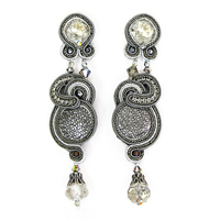 Mezzanote Couture Earrings by Dori Csengeri