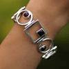 Garnet and Onyx Bracelet by Agung Pribadi