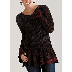 Sue Peterson Flirty Sweater