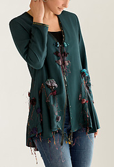 Click for details on this Giselle Shepatin Silk Jacket Silk Jacket by Giselle Shepatin