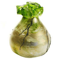 See larger view of this handmade glass vase from Cultural Elements Handmade Glass Vase from Cultural Elements