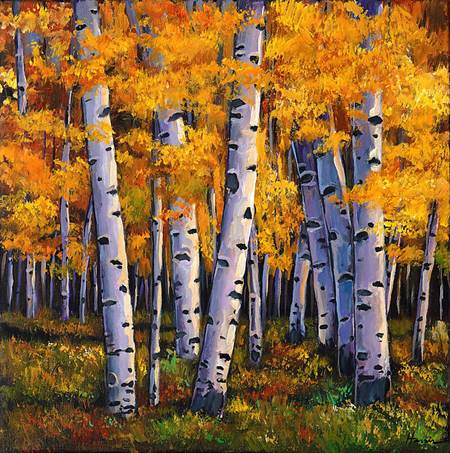Whispers by Jonathan Harris Acrylic Landscape Painting by Jonathan Harris