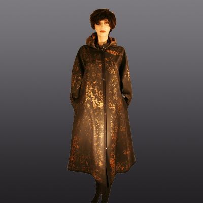 Photo of Raincoat Lady Photo of Raincoat Lady