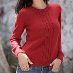 Alpaca sweater, 'Fire' Alpaca sweater, 'Fire'