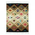 Wool rug, 'Tribute' (2x2.5) (Peru) Cerapio Vallejo Area Rugs
