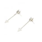 Silver Arrow Ear Jackets Christine Street Earrings