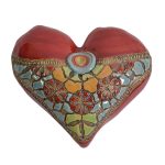 Little Fatty Heart, Red/Multi Laurie Pollpeter Eskenazi