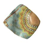 Parisian Dancer 12-inch Free Form Dish Laurie Pollpeter Eskenazi