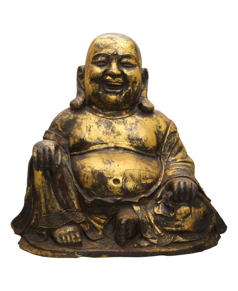 Cast Iron Happy Buddha