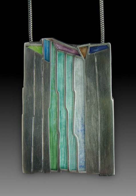 Waterfall Pendant No. 416 by Carly Wright