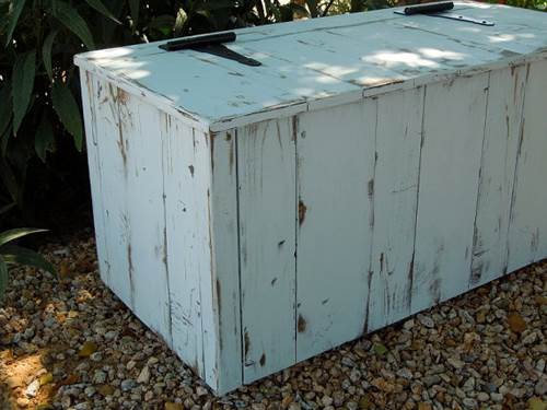 Cedar Wood Trunk by Lori Sanders