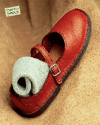 Handmade leather shoes for women