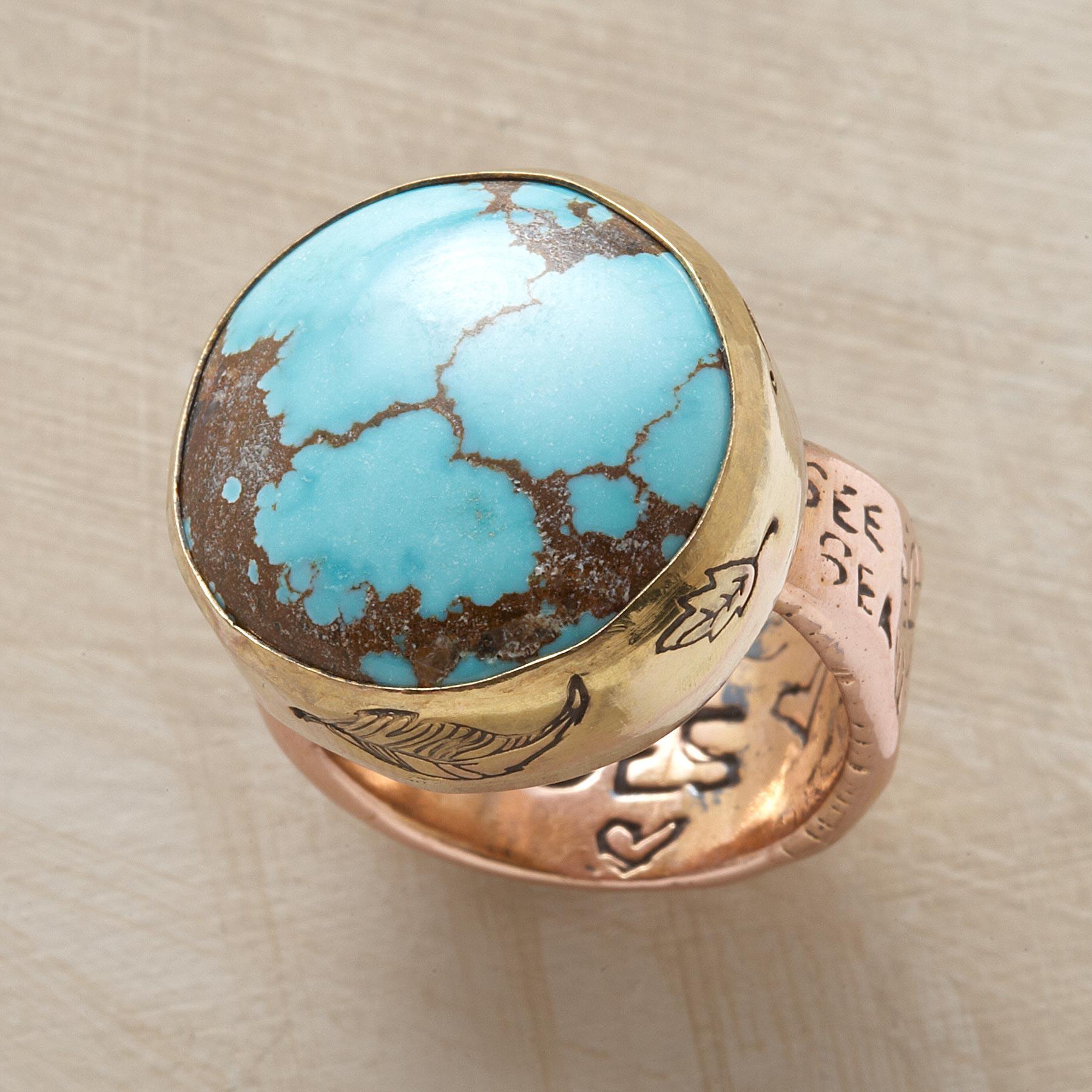 Turquoise Testament Ring