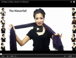 40 Ways to Tie a Scarf Videos