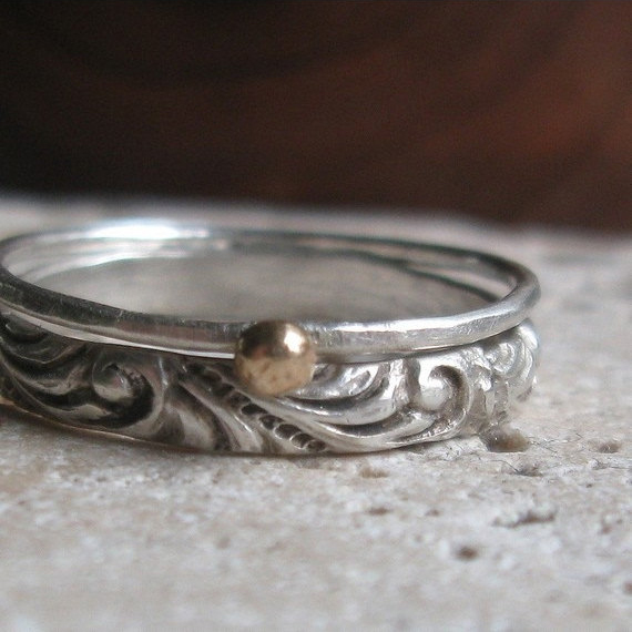 Sterling Stacking Rings by tinahdee