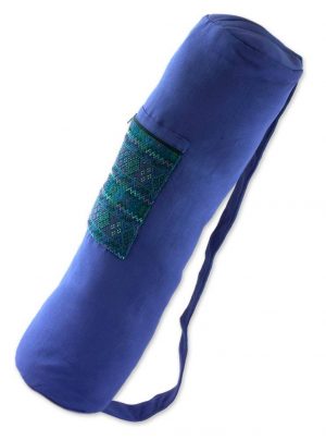 Bright Blue Yoga Mat Bag