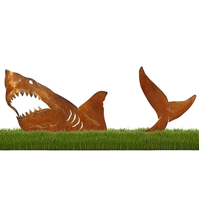 Shark Sculpture by Chris Crooks