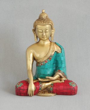 Brass Shakyamuni Buddha Statue